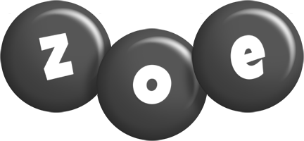 zoe candy-black logo