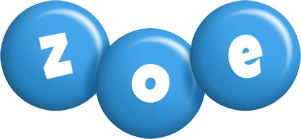 zoe candy-blue logo