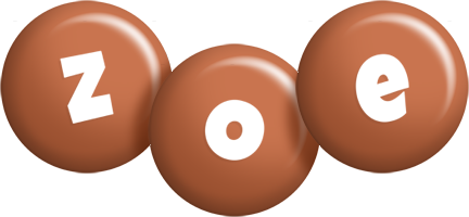 zoe candy-brown logo