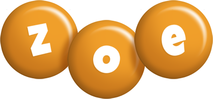 zoe candy-orange logo