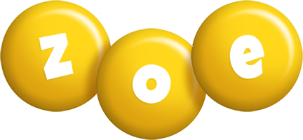 zoe candy-yellow logo