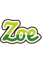 zoe golfing logo