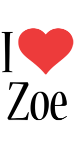 zoe i-love logo