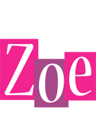 zoe whine logo