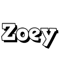 zoey snowing logo