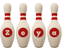 zoya bowling-pin logo