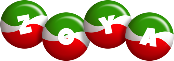 zoya italy logo