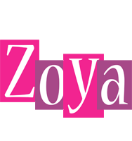 zoya whine logo
