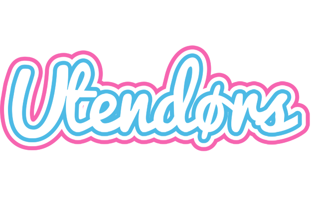 UTENDØRS logo effect. Colorful text effects in various flavors. Customize your own text here: https://www.textgiraffe.com/logos/outdoors/